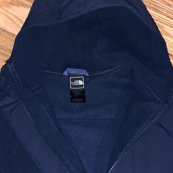Boys Med 10/12 North Face fleece ,navy - Picture 4 of 4